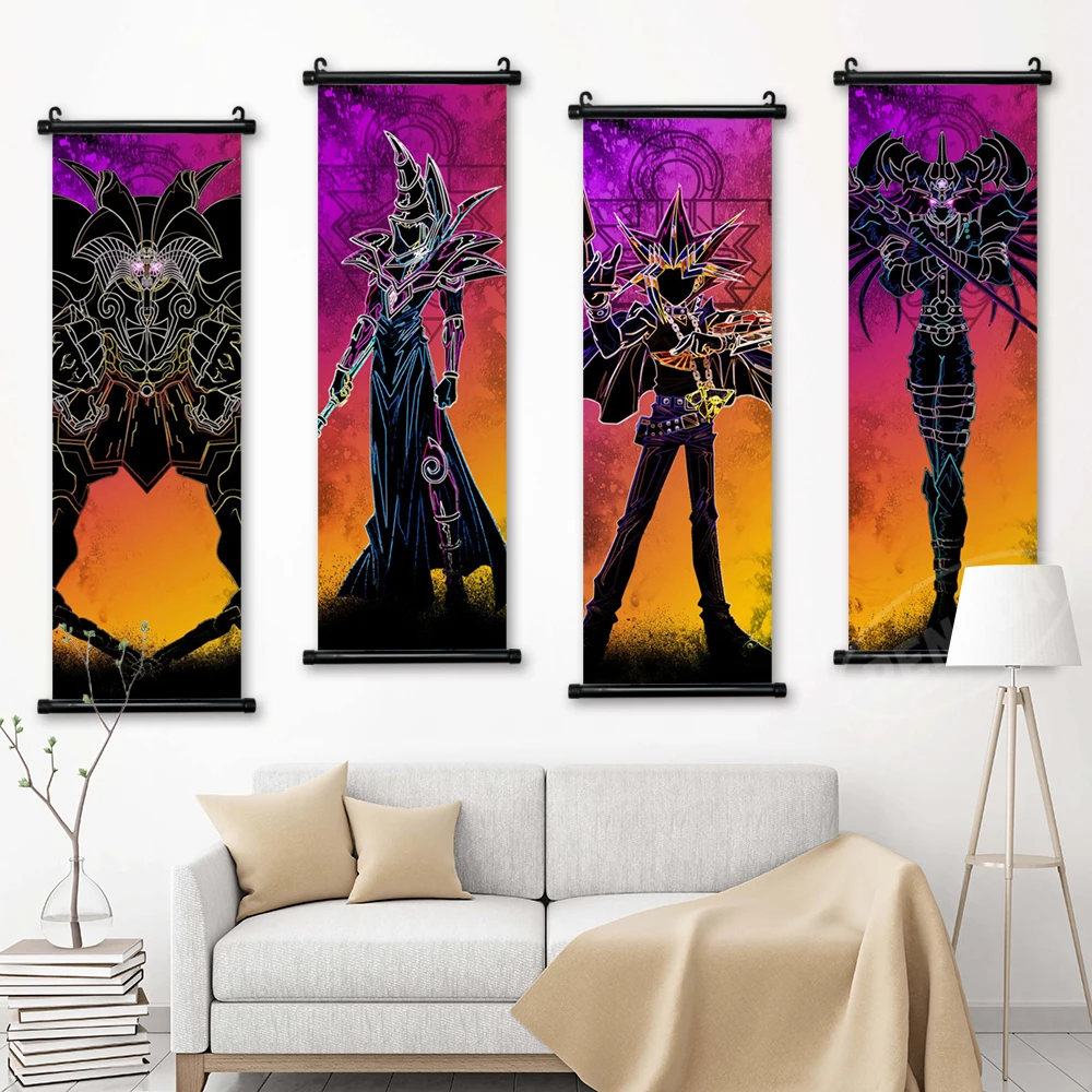 Wall Art Scroll Atem Hanging Painting Black Magician Girl Canvas Poster Janpanese Picture Print Yugi Muto Home Decor Kids Room
Wall Art Scroll Atem Hanging Painting Black Magician Girl Canvas Poster Janpanese Picture Print Yugi Muto Home Decor Kids Room