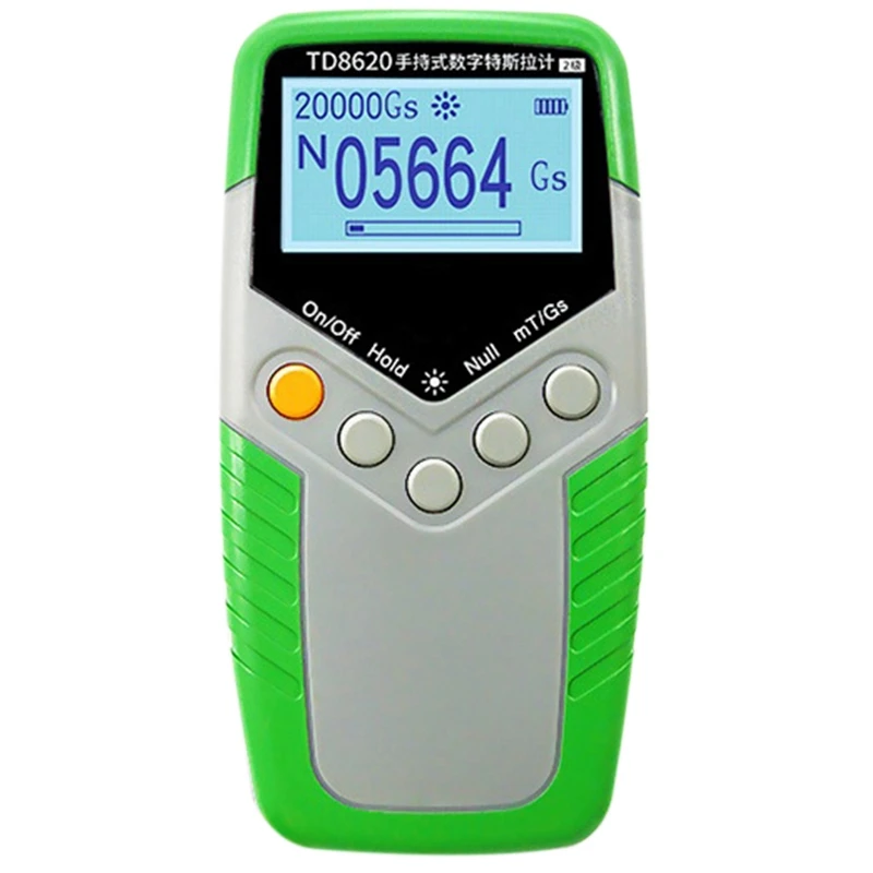 TD8620 Permanent Magnet Meter Handheld Digital Tesla Meter Magnetic Flux Meter Surface Magnetic Field Test 5% Accuracy
TD8620 Permanent Magnet Meter Handheld Digital Tesla Meter Magnetic Flux Meter Surface Magnetic Field Test 5% Accuracy