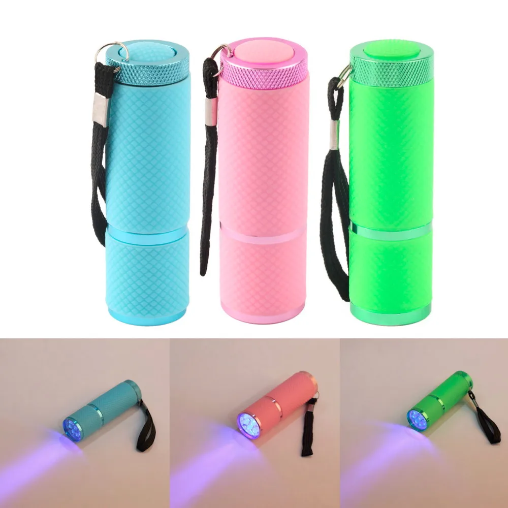 Mini UV Led Light UV LED Lamp Nail Dryer for Gel Nails 9 LED Flashlight Portability Nail Dryer Machine Nail Art Tools UV Light
Mini UV Led Light UV LED Lamp Nail Dryer for Gel Nails 9 LED Flashlight Portability Nail Dryer Machine Nail Art Tools UV Light