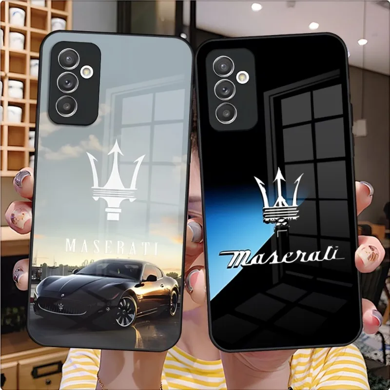Maserati Sports Car Phone Case Glass Design For Samsung A51 A52 A21 A71 A20 A31 A12 A22 A40 A32 A72 A30 A81 Back Covers
Maserati Sports Car Phone Case Glass Design For Samsung A51 A52 A21 A71 A20 A31 A12 A22 A40 A32 A72 A30 A81 Back Covers