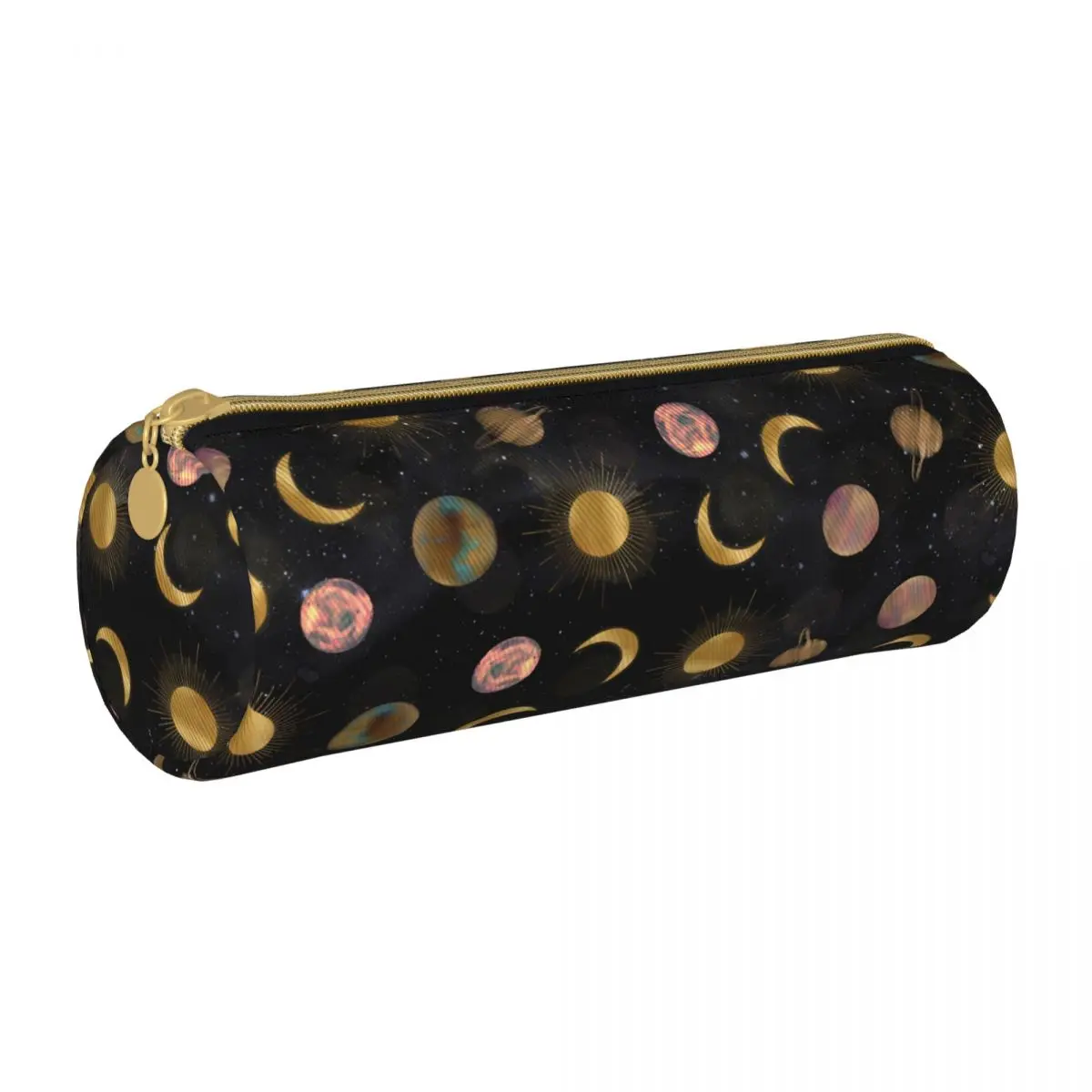Gold Sun Moon Round Pencil Case Gold Sun Moon Cool Leather Pencil Box Elementary School For Teens Zipper Pen Pouch
Gold Sun Moon Round Pencil Case Gold Sun Moon Cool Leather Pencil Box Elementary School For Teens Zipper Pen Pouch