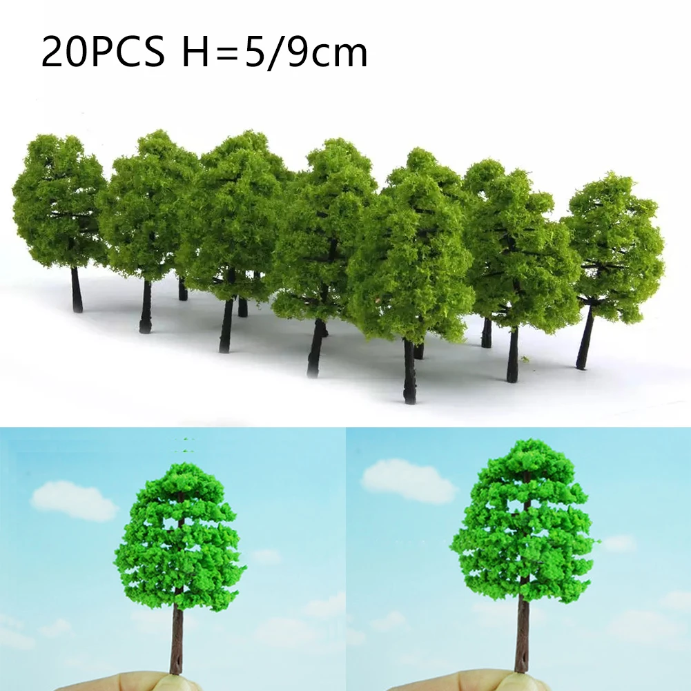 9cm/5cm Model Trees For Train Railroad Diorama Wargame Park Landscape Scenery Accessories Home Garden DIY
9cm/5cm Model Trees For Train Railroad Diorama Wargame Park Landscape Scenery Accessories Home Garden DIY