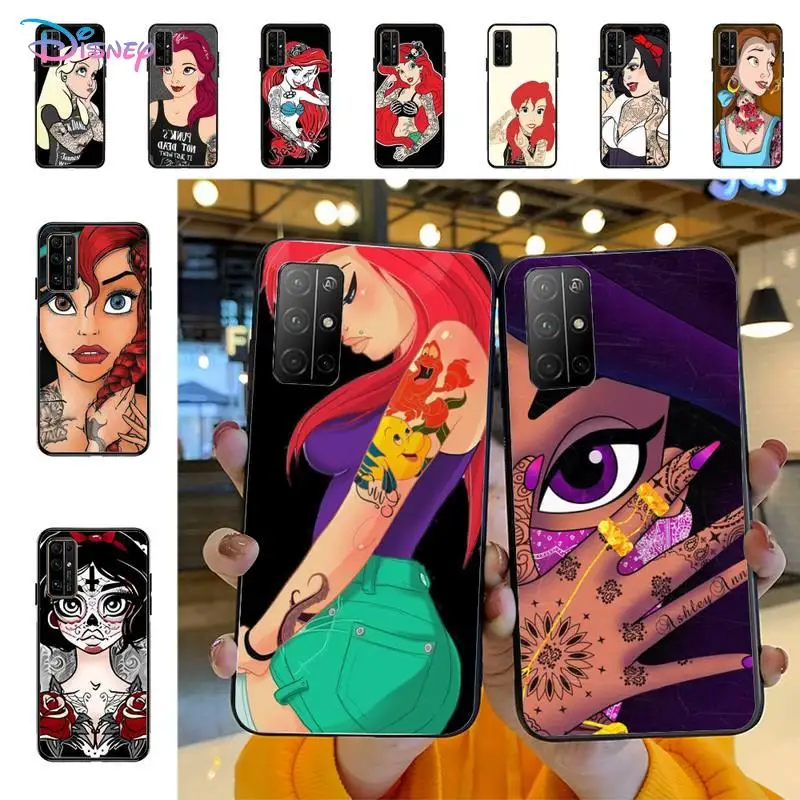 Tattoo Disney Princess Phone Case for Huawei Honor 10 i 8X C 5A 20 9 10 30 lite pro Voew 10 20 V30
Tattoo Disney Princess Phone Case for Huawei Honor 10 i 8X C 5A 20 9 10 30 lite pro Voew 10 20 V30