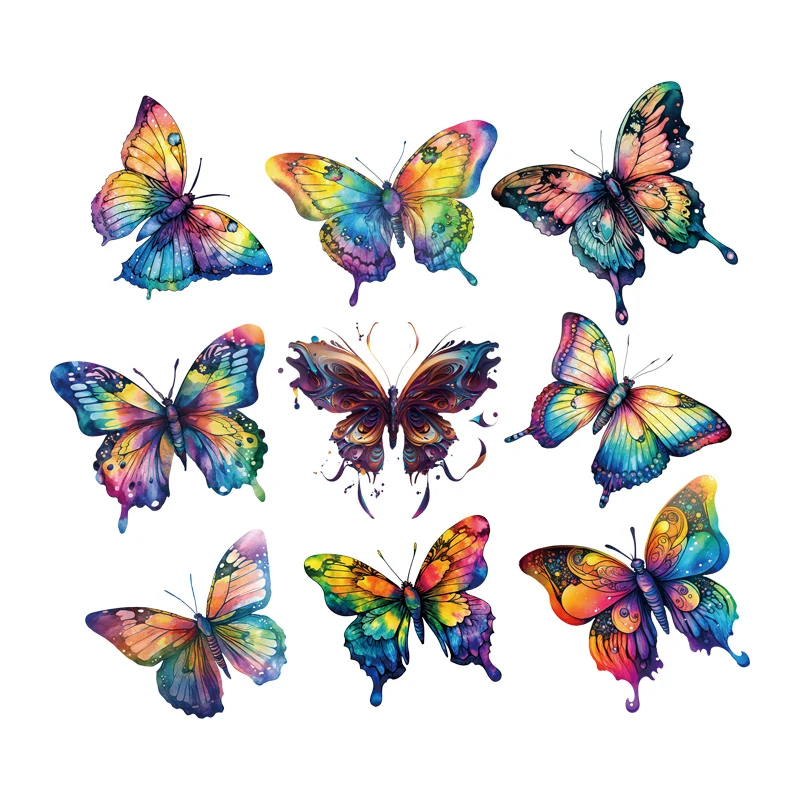 Applique Clothes Thermal Patches Beautiful Butterfly Set T-Shirt Diy Clothes Stickers Hoodies Heat Transfer Iron-On Patch
Applique Clothes Thermal Patches Beautiful Butterfly Set T-Shirt Diy Clothes Stickers Hoodies Heat Transfer Iron-On Patch
