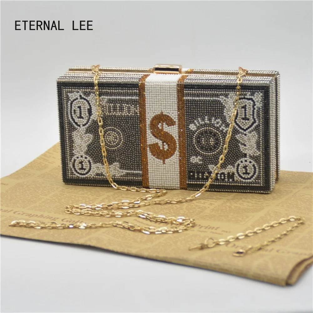 ETERNAL LEE Full Drill Small Square Bag 100 Million Yuan Diamond-inlaid Dinner Bag Diagonal Chain Party Bags Lady
ETERNAL LEE Full Drill Small Square Bag 100 Million Yuan Diamond-inlaid Dinner Bag Diagonal Chain Party Bags Lady