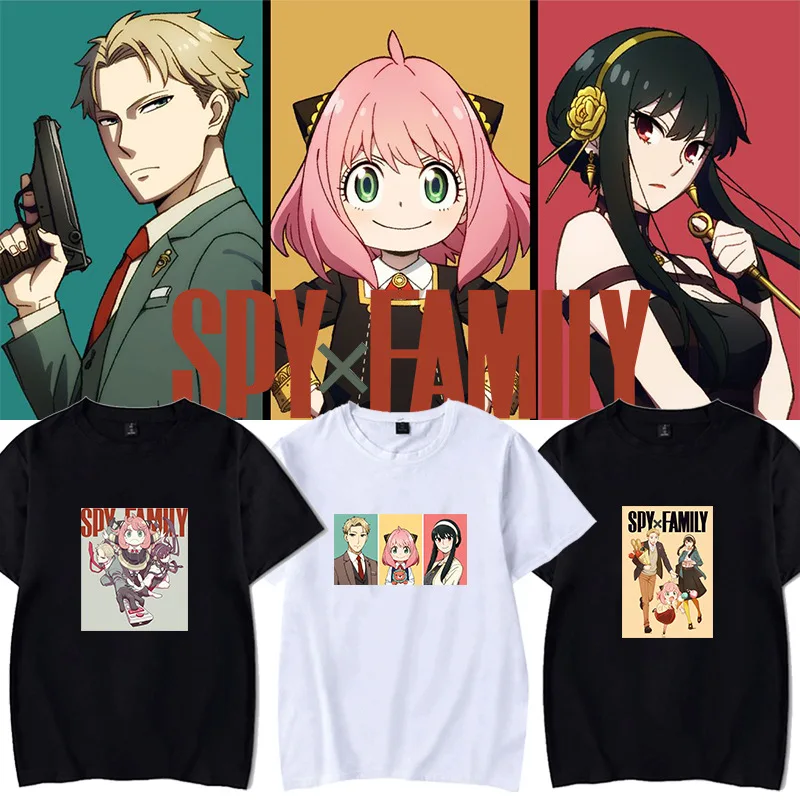 Japanese Anime SPY×FAMILY Spy House Wine Clothes Female Summer Loose Round Neck Cartoon Top Male T
Japanese Anime SPY×FAMILY Spy House Wine Clothes Female Summer Loose Round Neck Cartoon Top Male T