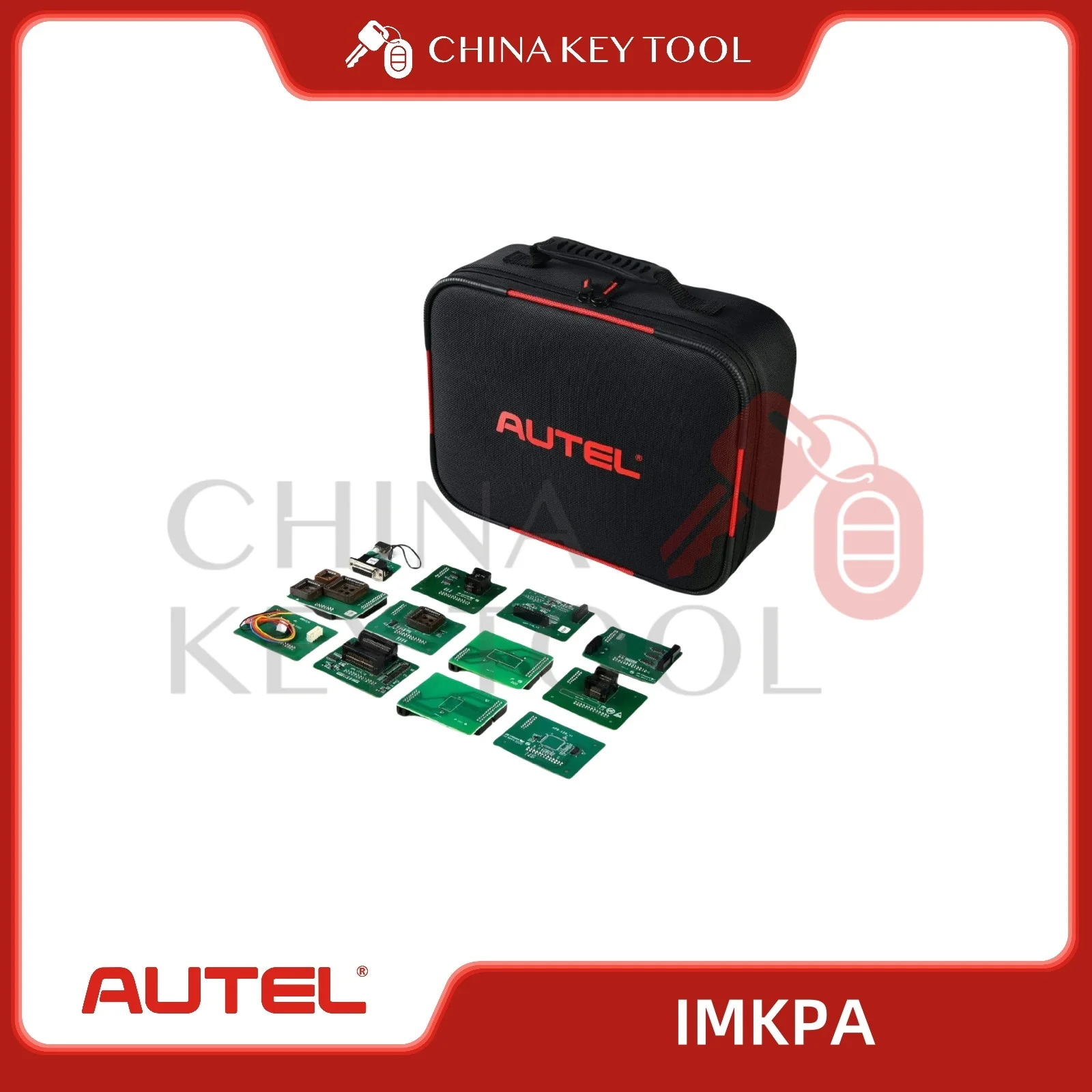 Autel MaxiIM IMKPA комплект адаптеров для программирования ключа стандарта XP400PRO
Autel MaxiIM IMKPA комплект адаптеров для программирования ключа стандарта XP400PRO