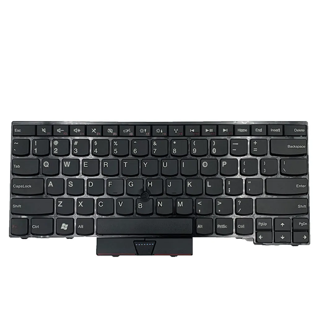 

Laptop Keyboard Professional PC Part Input Typing Accessory Solid Color Laptops US English Keypad Replacement for E430