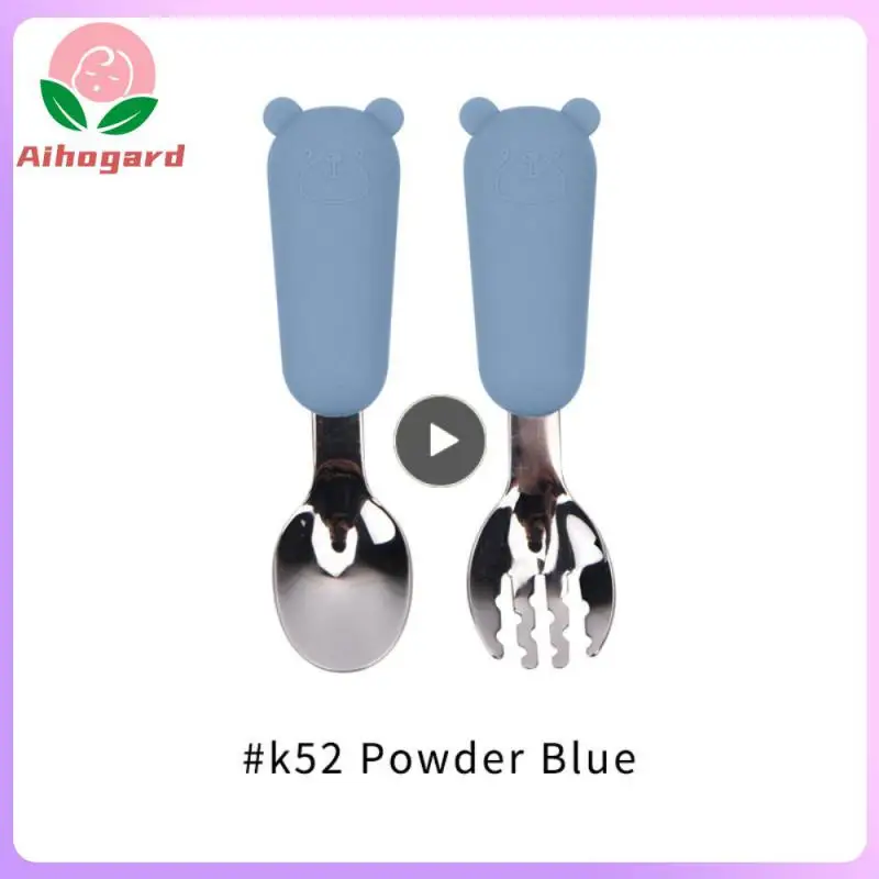 Short Handle Stainless Steel Tableware With Suction Cup Easy To Clean Food Feeding Spoon Fork Cartoon Childrens Fork Spoon
Short Handle Stainless Steel Tableware With Suction Cup Easy To Clean Food Feeding Spoon Fork Cartoon Childrens Fork Spoon