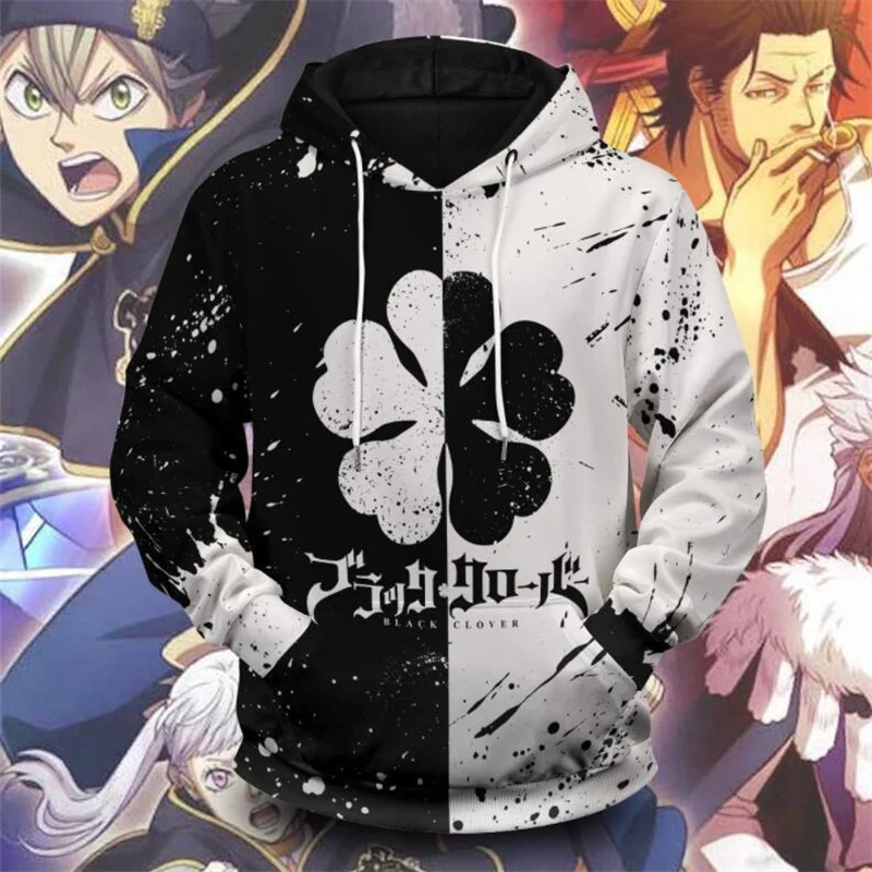 Black Clover Hoodie Men's Spring Autumn Anime Series 3D Printed Hoodie Harajuku Oversized Long Sleeve Hooded Top S-3XL
Black Clover Hoodie Men's Spring Autumn Anime Series 3D Printed Hoodie Harajuku Oversized Long Sleeve Hooded Top S-3XL