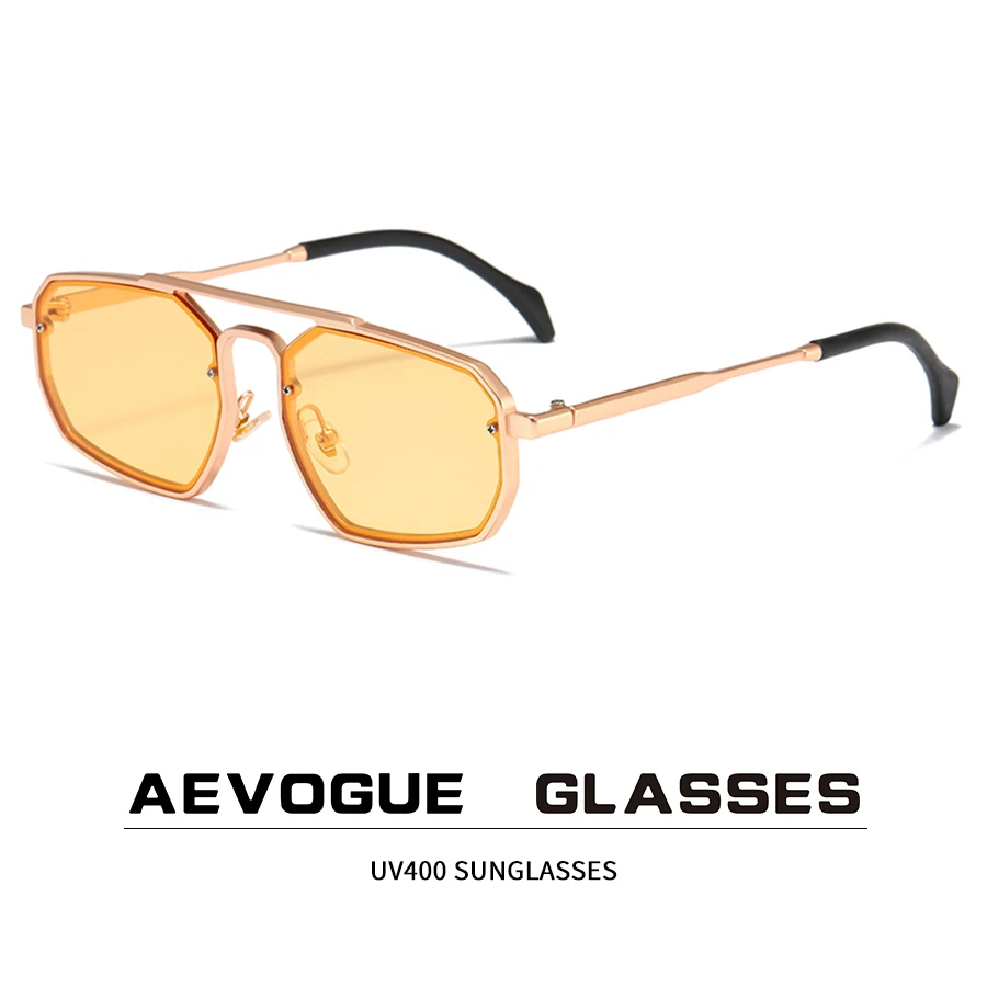 AEVOGUE Polygon Sunglasses Glasses Shades Sunglasses Men Fashion Glasses Retro Sunglasses Sunglasses For Women Metal AE1264
AEVOGUE Polygon Sunglasses Glasses Shades Sunglasses Men Fashion Glasses Retro Sunglasses Sunglasses For Women Metal AE1264