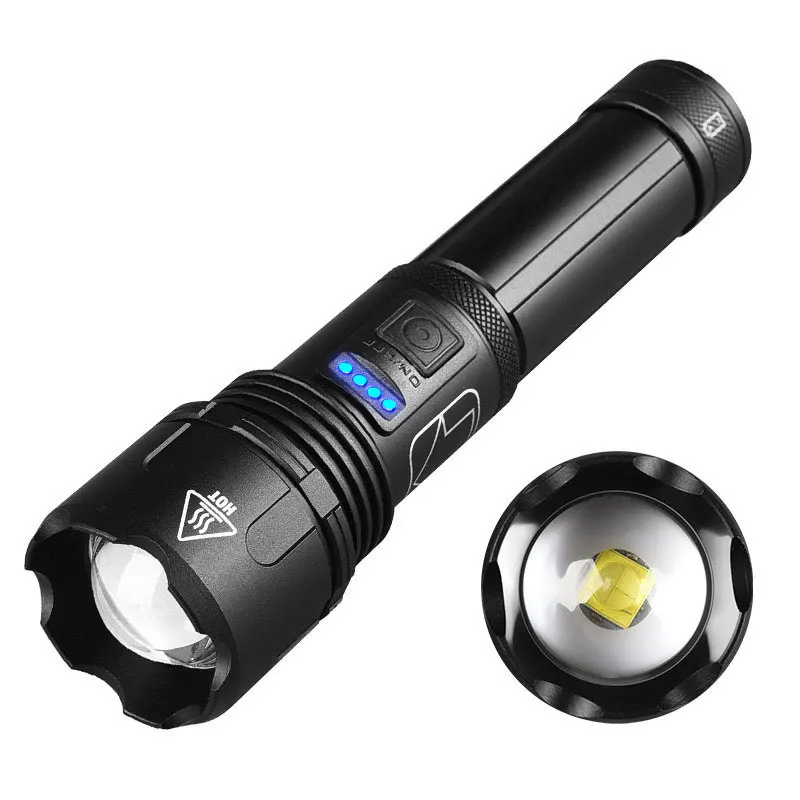 4-core P50 LED Strong Light Flashlight 800 Lumens Telescopic Zoom USB Charging Waterproof Outdoor Camping Bright Torch NA23
4-core P50 LED Strong Light Flashlight 800 Lumens Telescopic Zoom USB Charging Waterproof Outdoor Camping Bright Torch NA23
