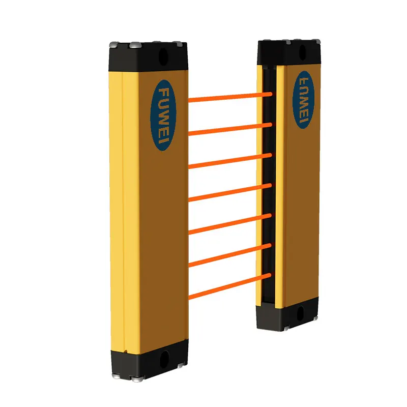 FUWEI FGM-CBD DC24V Safety Light Curtain NPN PNP Output Finger Detection Safety Infrared Sensor For Small Space Machine
FUWEI FGM-CBD DC24V Safety Light Curtain NPN PNP Output Finger Detection Safety Infrared Sensor For Small Space Machine