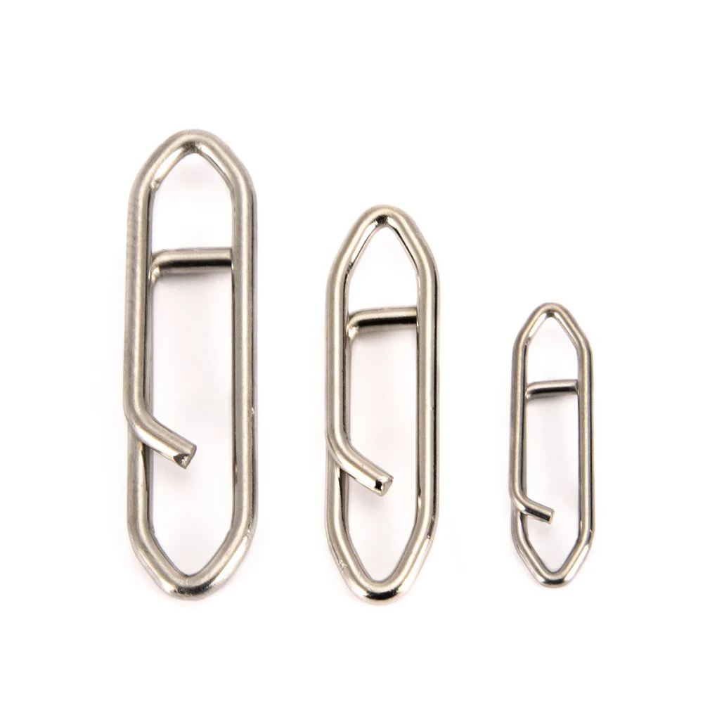 100Pcs Clip Durable Lightweight Useful Interlock Lure Tackle High Strength Quick Change Connector Freshwater S
100Pcs Clip Durable Lightweight Useful Interlock Lure Tackle High Strength Quick Change Connector Freshwater S