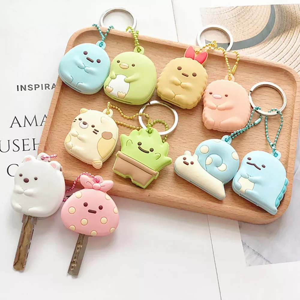 Cartoon Animal Key Cover Cute Silicone Key Chains Women Funny Animal Key Holder Caps Dust Cap Pendant Girls Gift
Cartoon Animal Key Cover Cute Silicone Key Chains Women Funny Animal Key Holder Caps Dust Cap Pendant Girls Gift