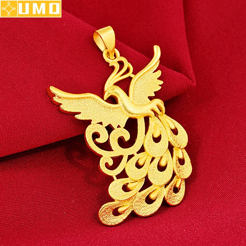 Trendy Bride Gold Filled Phoenix Pendant Necklace for Girls Wedding Accessories Hot Ethnic Princess Necklace Chain Jewelry
Trendy Bride Gold Filled Phoenix Pendant Necklace for Girls Wedding Accessories Hot Ethnic Princess Necklace Chain Jewelry