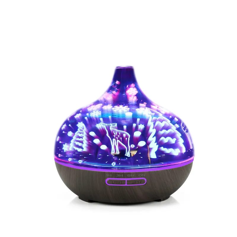 Air Humidifier Essential Oil Aroma Diffuser Home Office 400ML Air Cold Mist Purifier Glass Reindeer Colorful Night Lights LED
Air Humidifier Essential Oil Aroma Diffuser Home Office 400ML Air Cold Mist Purifier Glass Reindeer Colorful Night Lights LED
