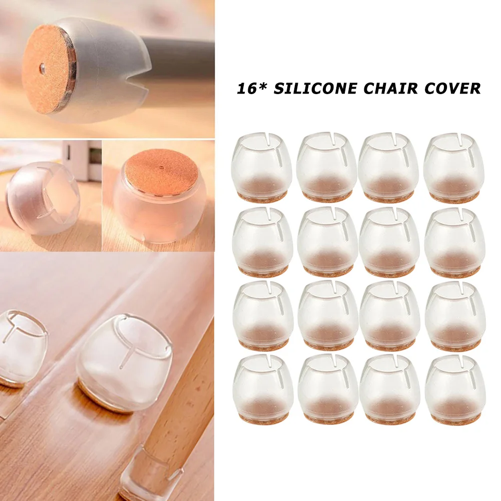 16Pcs Floor Protection Cover Washable Silicone Furniture Leveling Feet Mat Non-slip Table Chair Leg Caps No Noise for Office
16Pcs Floor Protection Cover Washable Silicone Furniture Leveling Feet Mat Non-slip Table Chair Leg Caps No Noise for Office