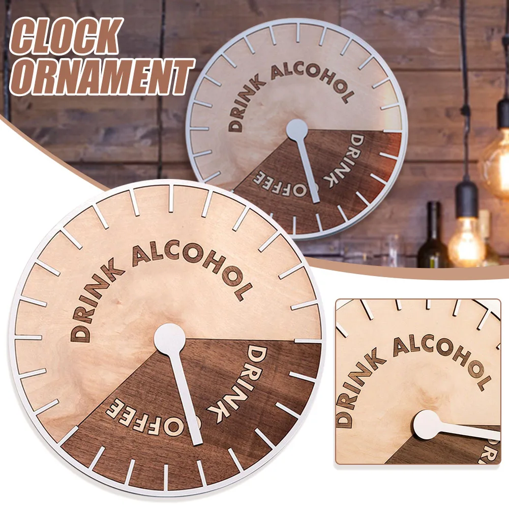 Drink Clock Ornament Wooden Manual Time Management Ornamental Clock for Home Wooden Alarm Clock Decor Great Gift Durable B99
Drink Clock Ornament Wooden Manual Time Management Ornamental Clock for Home Wooden Alarm Clock Decor Great Gift Durable B99