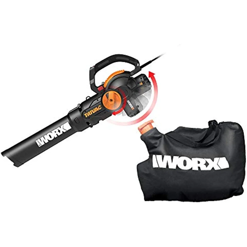 WORX 12 а TRIVAC 3-в-1 электрический нагнетатель/многомоточник/вакуум двора-WG512
WORX 12 а TRIVAC 3-в-1 электрический нагнетатель/многомоточник/вакуум двора-WG512