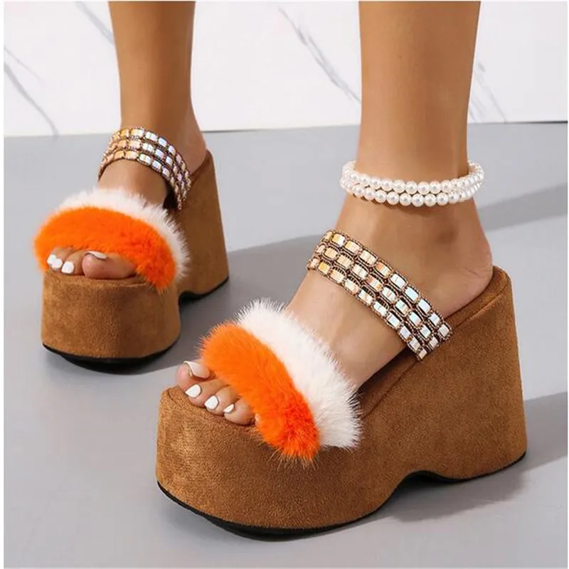 Fashion Slippers Women Platform Sandals High Heels Sandals Summer Women Shoes Beach Flip Flops Solid Slides 2023 Slippers Women
Fashion Slippers Women Platform Sandals High Heels Sandals Summer Women Shoes Beach Flip Flops Solid Slides 2023 Slippers Women