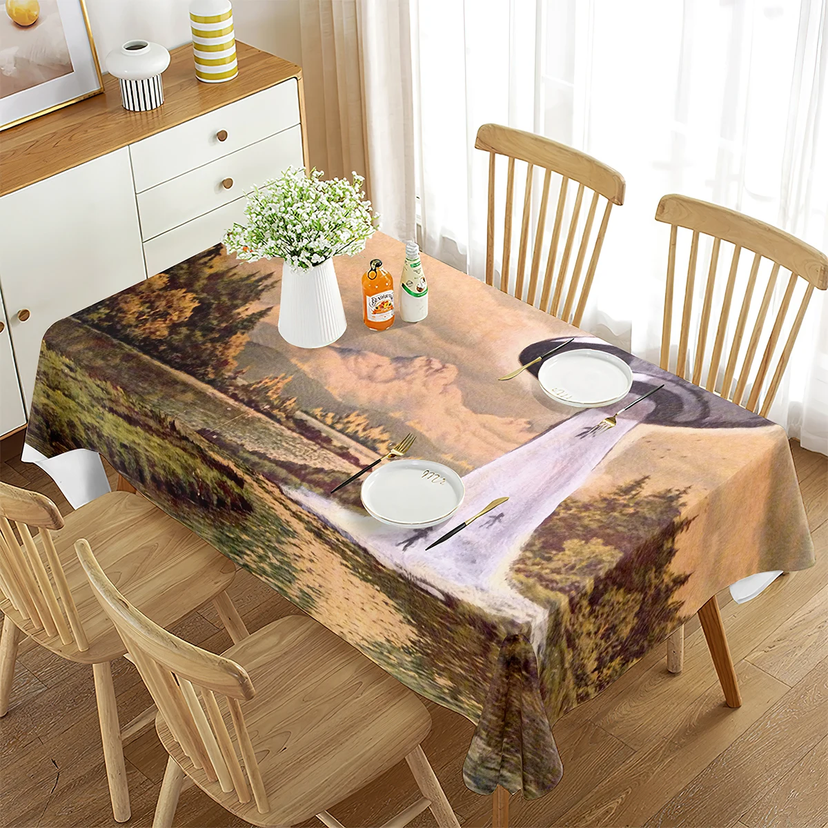 UFO Photo Tablecloth,Alien Science Fiction UFO Landed in The Town at Night,Rectangular Table Cover for Dining Room Kitchen Decor
UFO Photo Tablecloth,Alien Science Fiction UFO Landed in The Town at Night,Rectangular Table Cover for Dining Room Kitchen Decor