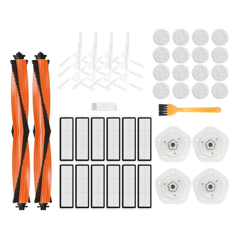 Roller Brush Side Brush Filter Mop Cloth For Xiaomi Mijia Self-Cleaning Robot Vacuum Mop Pro STYTJ06ZHM Vacuum Cleaner
Roller Brush Side Brush Filter Mop Cloth For Xiaomi Mijia Self-Cleaning Robot Vacuum Mop Pro STYTJ06ZHM Vacuum Cleaner
