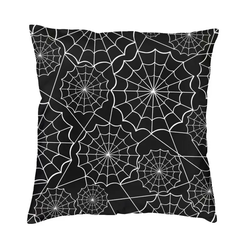Чехол на подушку в виде паутины, 45x45 см 
Чехол на подушку в виде паутины, 45x45 см