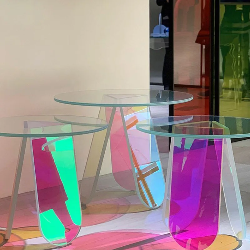 Plastic Round Coffee Table Books Minimalist Space Saving Coffee Table Transparent Mueble Recibidor De Entrada Balcony Furnlture
Plastic Round Coffee Table Books Minimalist Space Saving Coffee Table Transparent Mueble Recibidor De Entrada Balcony Furnlture