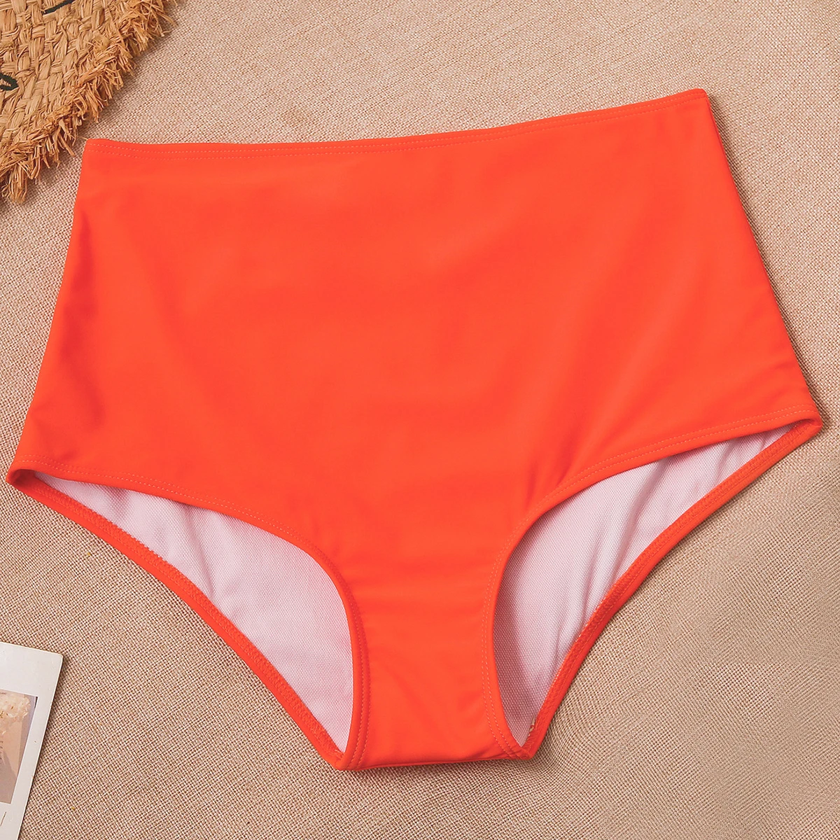 2022 Solid Black High Waist Briefs Women Bikini Tummy Control Swimsuit Tankini Print Bottoms Brazilian Beach Holiday Swim Shorts
2022 Solid Black High Waist Briefs Women Bikini Tummy Control Swimsuit Tankini Print Bottoms Brazilian Beach Holiday Swim Shorts