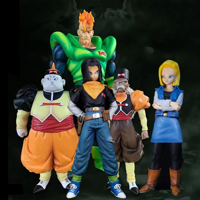 Dragon Ball Z Android 17 18 19 20 Action Figure Toys DBZ Goku Fighter Lazuli Collection Model Dr. Gero Children Christmas Gifts
Dragon Ball Z Android 17 18 19 20 Action Figure Toys DBZ Goku Fighter Lazuli Collection Model Dr. Gero Children Christmas Gifts