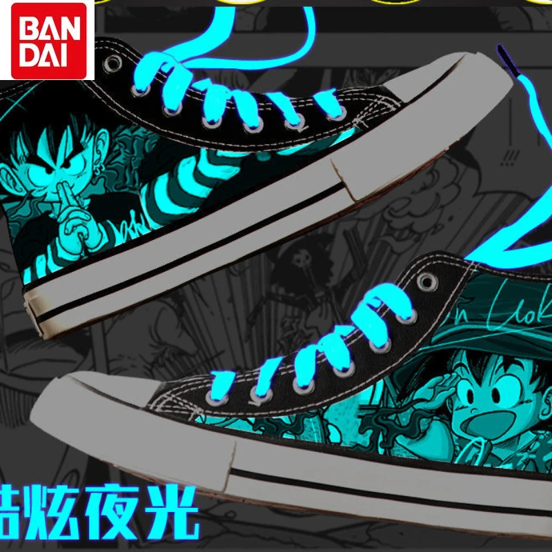 Anime Dragon Ball 2022 Spring/Summer Men's Cool Luminous Soft Sole Canvas High-Top Shoes Student Fashion Casual Flat Shoes
Anime Dragon Ball 2022 Spring/Summer Men's Cool Luminous Soft Sole Canvas High-Top Shoes Student Fashion Casual Flat Shoes