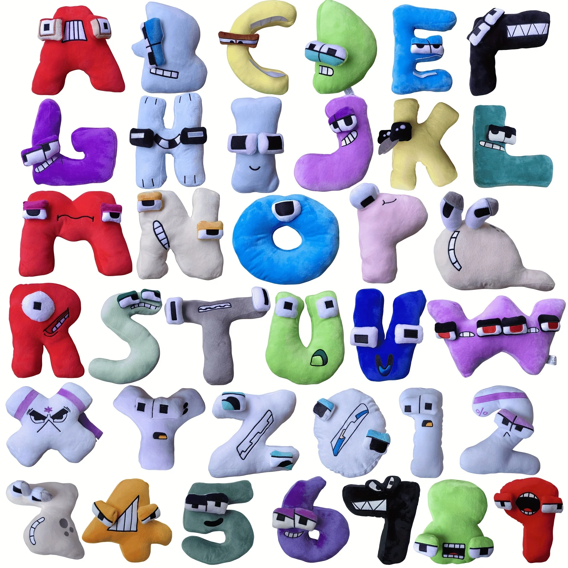 2pc Alphabet Plush Toys Anime Dolls 26 English Letters Stuffed Soft Stuffed Animals Kids Children Montessori Doll Learning Toy
2pc Alphabet Plush Toys Anime Dolls 26 English Letters Stuffed Soft Stuffed Animals Kids Children Montessori Doll Learning Toy