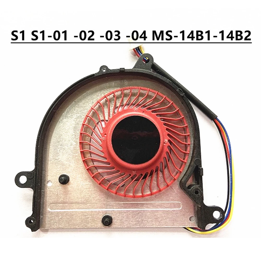 New CPU Cooling Cooler Fan for MSi PE42 PS42 MS-14B1 MS-14B2 Laptop Cooling Pads BS5005HS-U2F1 New CPU Cooling Cooler Fan for M
New CPU Cooling Cooler Fan for MSi PE42 PS42 MS-14B1 MS-14B2 Laptop Cooling Pads BS5005HS-U2F1 New CPU Cooling Cooler Fan for M
