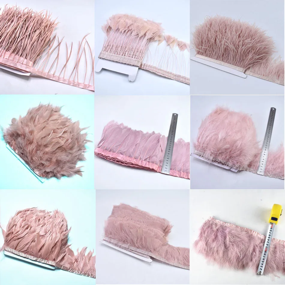 1M Pheasant Ostrich Goose Feathers Trim Sewing Clothes DIY Leather Powder Feathers Ribbon Crafts Party Wedding Plume Decoration
1M Pheasant Ostrich Goose Feathers Trim Sewing Clothes DIY Leather Powder Feathers Ribbon Crafts Party Wedding Plume Decoration