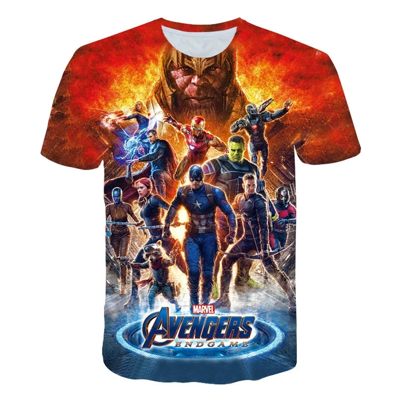 Baby Kids Cartoon Marvel Avengers 3D Print T Shirt Children Birthday T-shirts Children Boy&Girl Funny Gift Tshirt Present 4-14Y
Baby Kids Cartoon Marvel Avengers 3D Print T Shirt Children Birthday T-shirts Children Boy&Girl Funny Gift Tshirt Present 4-14Y