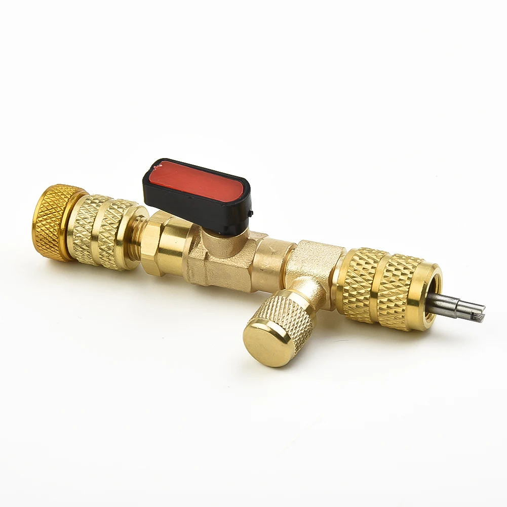 4xHVAC Valve Core Remover Dual Size 5/16"&1/4" Port Installer Tool W/Valve Cores Air Condition Refrigeration Tools New
4xHVAC Valve Core Remover Dual Size 5/16"&1/4" Port Installer Tool W/Valve Cores Air Condition Refrigeration Tools New