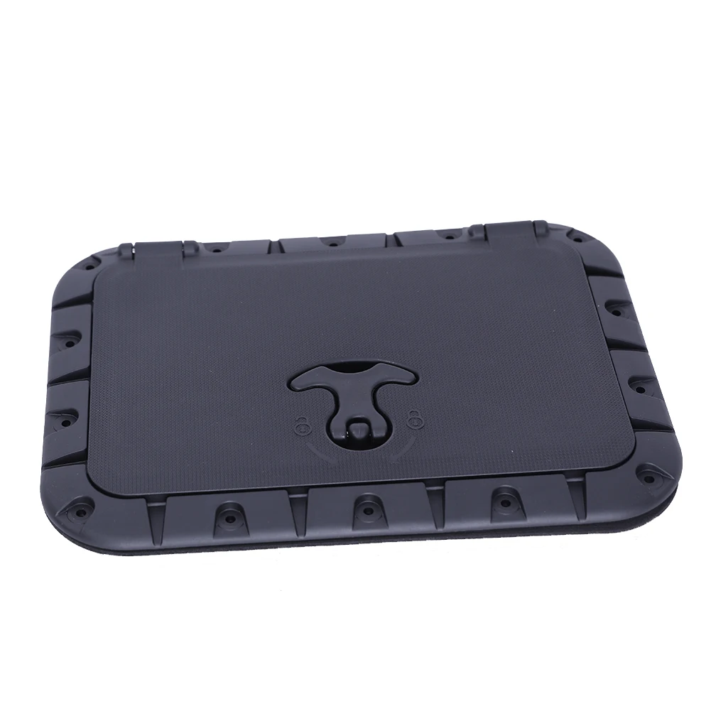 Marine Deck Square Hatch Round Latch 90-degree Locking Hinges Black Adapter Assembly Handle Kayak Part Durable
Marine Deck Square Hatch Round Latch 90-degree Locking Hinges Black Adapter Assembly Handle Kayak Part Durable