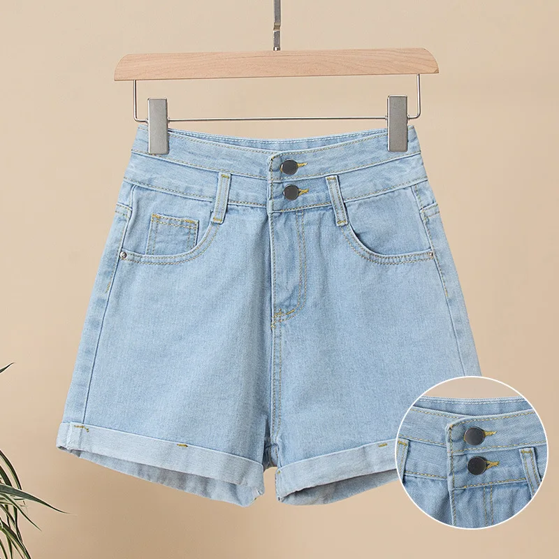 Summer Shorts High Waist Package Hip Wide Leg Pocket Shorts Women Jeans Korean Style Retro Plus Size Harajuku Women Clothes
Summer Shorts High Waist Package Hip Wide Leg Pocket Shorts Women Jeans Korean Style Retro Plus Size Harajuku Women Clothes