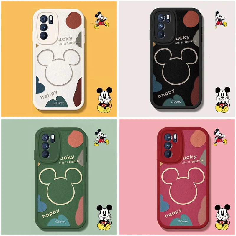 Disney Mickey Minnie Mouse Mobile Phone Case for OPPO Reno 8 7 6 5 4 pro Plus K10 9 Find X5 A97 R7 Cute Soft Protective Cover
Disney Mickey Minnie Mouse Mobile Phone Case for OPPO Reno 8 7 6 5 4 pro Plus K10 9 Find X5 A97 R7 Cute Soft Protective Cover