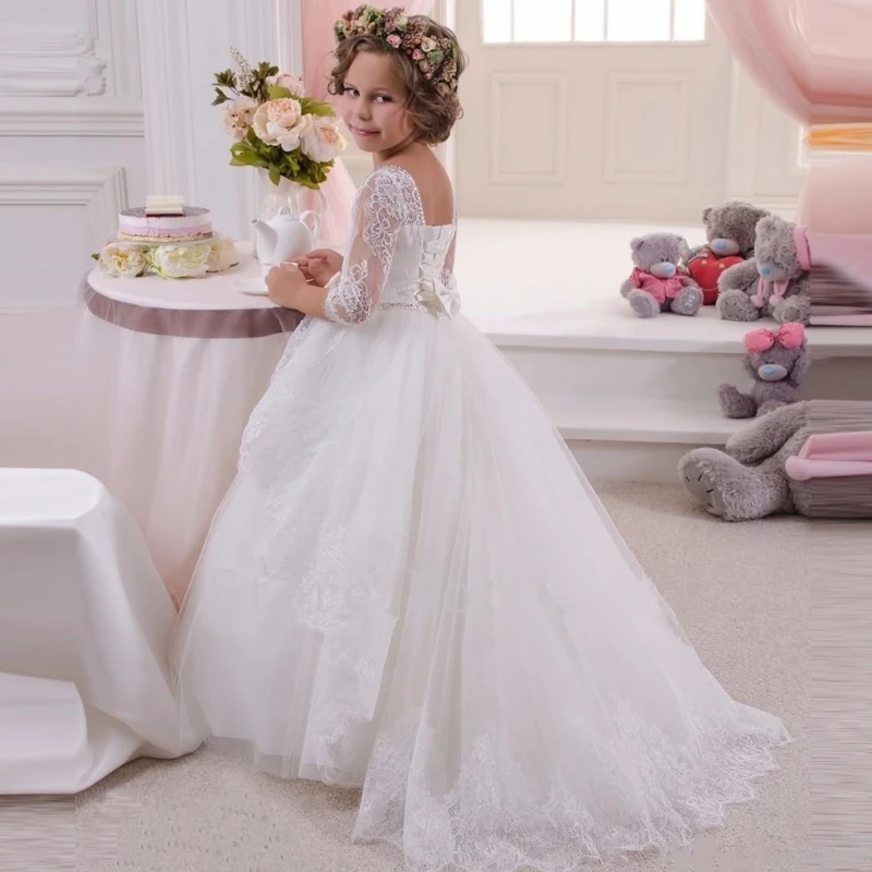 Flower Girl Dress Ivory Champagne Princess Christmas Eve Dress Ball Gown Wedding Bridal Party Gown
Flower Girl Dress Ivory Champagne Princess Christmas Eve Dress Ball Gown Wedding Bridal Party Gown