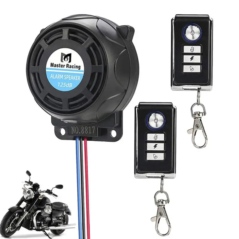 Anti-theft Motorcycle Alarm Imported Chips Car Anti-theft Alarm Anti-interference Metal Antitheft Products E-Bike 125dB Sound
Anti-theft Motorcycle Alarm Imported Chips Car Anti-theft Alarm Anti-interference Metal Antitheft Products E-Bike 125dB Sound