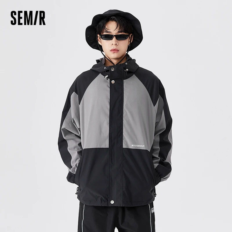 Куртка Semir мужская с надписью, свободная осенняя одежда с прострочкой, в американском стиле, для инструментов, Молодежный стиль, 2021
Куртка Semir мужская с надписью, свободная осенняя одежда с прострочкой, в американском стиле, для инструментов, Молодежный стиль, 2021