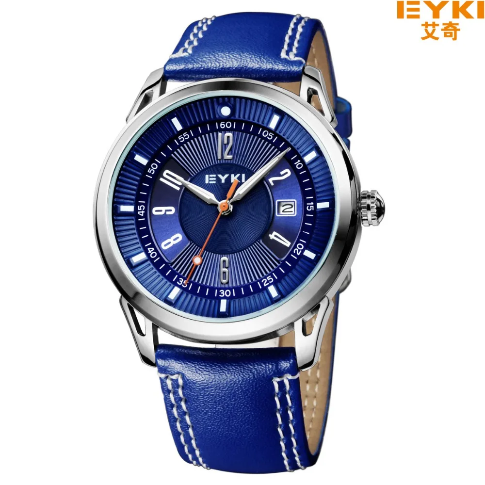 6861BT Eyki Brand Genuine Leather Strap Men Watches Casual Fashion Waterproof Quartz Watch Sports Calendar Watch Relogio
6861BT Eyki Brand Genuine Leather Strap Men Watches Casual Fashion Waterproof Quartz Watch Sports Calendar Watch Relogio