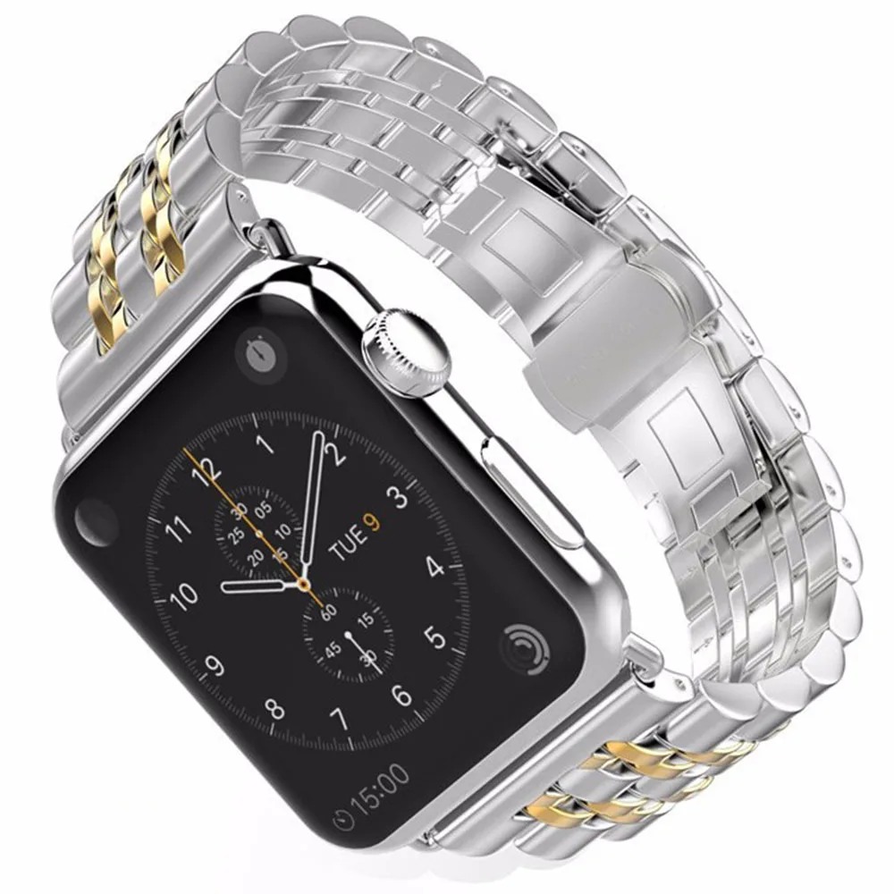 Ремешок из нержавеющей стали для Apple Watch Band 40 мм 42 мм 44 мм 38 мм 41 мм 45 мм, аксессуары для часов IWatch Series SE 6 5 4 3 2 1
Ремешок из нержавеющей стали для Apple Watch Band 40 мм 42 мм 44 мм 38 мм 41 мм 45 мм, аксессуары для часов IWatch Series SE 6 5 4 3 2 1