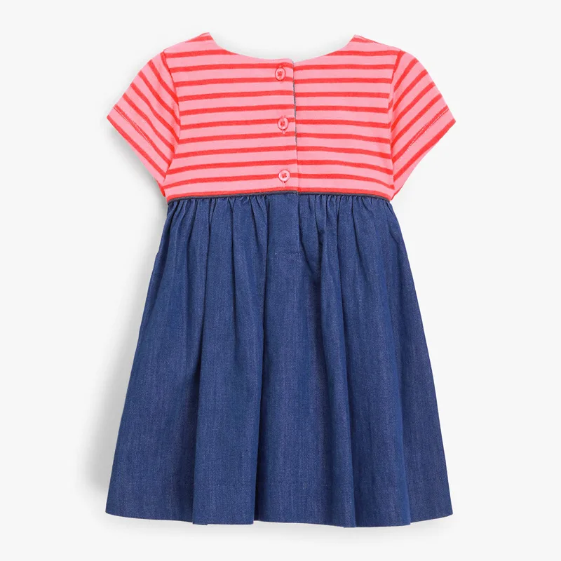Baby Girls Elephant Stripes Dress Summer Clothes Toddler Unicorn Rainbow Print Cotton Casual Vestido Pink Dress for Kids
Baby Girls Elephant Stripes Dress Summer Clothes Toddler Unicorn Rainbow Print Cotton Casual Vestido Pink Dress for Kids