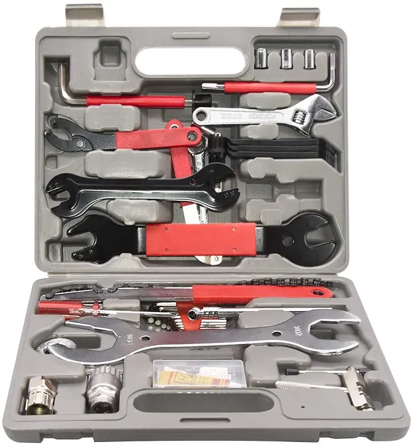 44 in 1 Bicycle repair kit Multifunctional Biking Tool Combination Tool Repair Box Bicycle Repair Tool Set hand tools
44 in 1 Bicycle repair kit Multifunctional Biking Tool Combination Tool Repair Box Bicycle Repair Tool Set hand tools