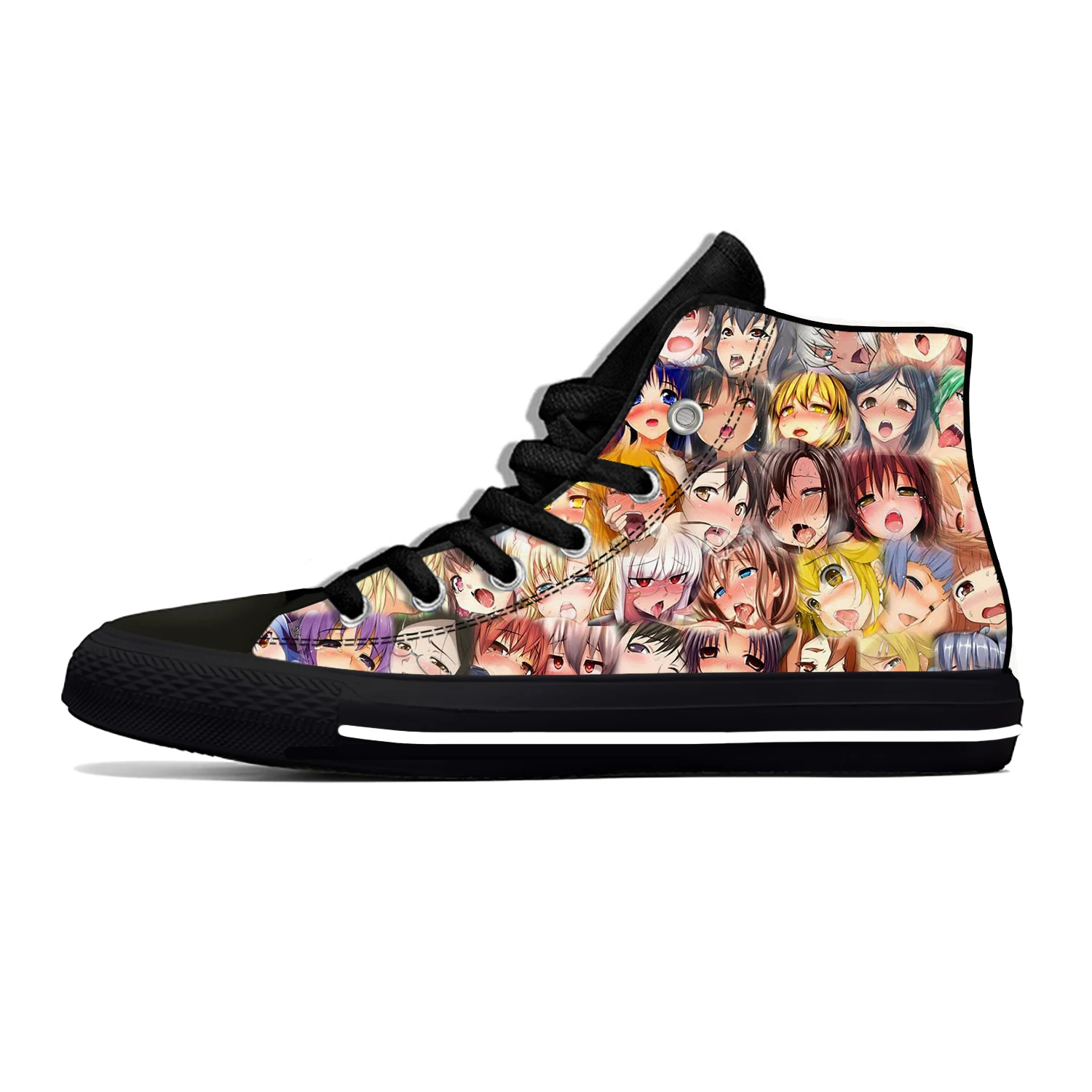 Hot Summer Ahegao Face Funny New Arrive Fashion Classic Lightweight High Top Canvas Shoes Men Women Casual Breathable Sneakers
Hot Summer Ahegao Face Funny New Arrive Fashion Classic Lightweight High Top Canvas Shoes Men Women Casual Breathable Sneakers