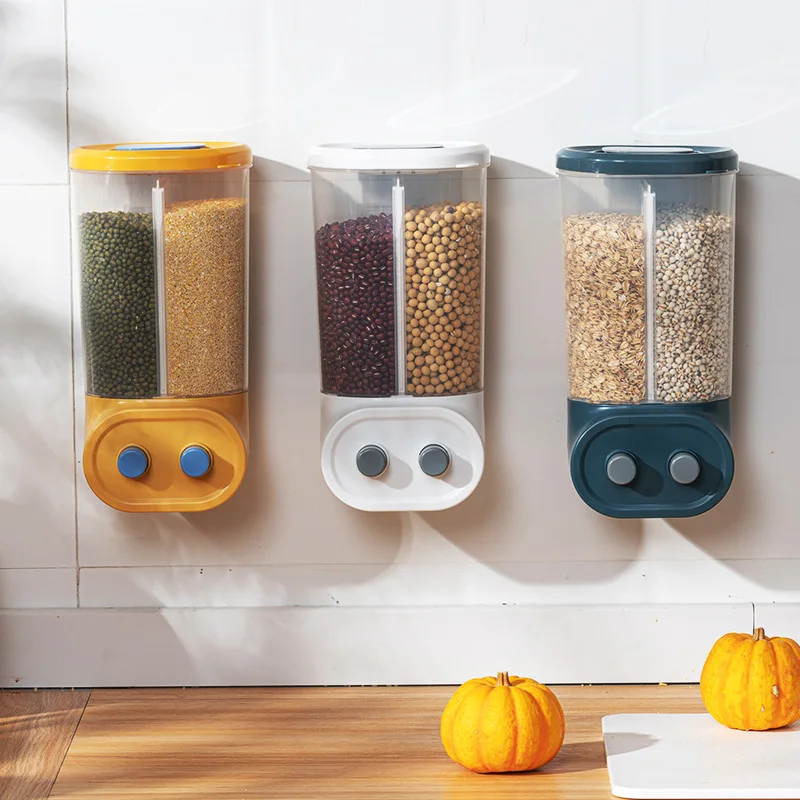 2/4/6L Box Sealed Moisture Proof Rice Buckets Wall Mounted Organizer Kitchen Bulk Classified Container Food Grains Storage Tank
2/4/6L Box Sealed Moisture Proof Rice Buckets Wall Mounted Organizer Kitchen Bulk Classified Container Food Grains Storage Tank