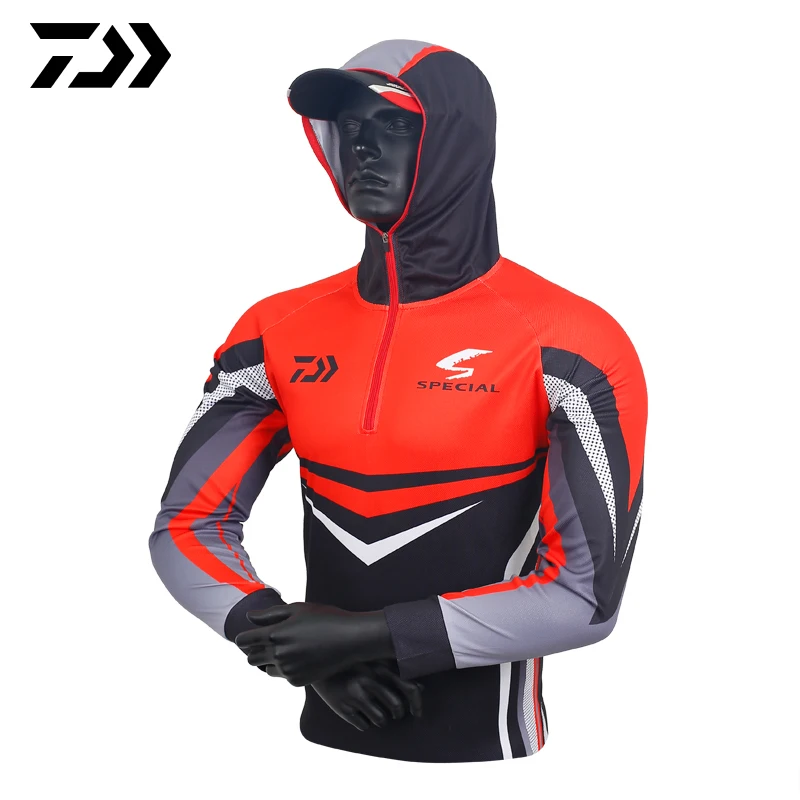 Summer Fishing Shirt Men Breathable Sun Protection Full Sleeve Fishing Hooded Outdoor Anti-mosquito Anti-uv Fishing Jacket
Summer Fishing Shirt Men Breathable Sun Protection Full Sleeve Fishing Hooded Outdoor Anti-mosquito Anti-uv Fishing Jacket